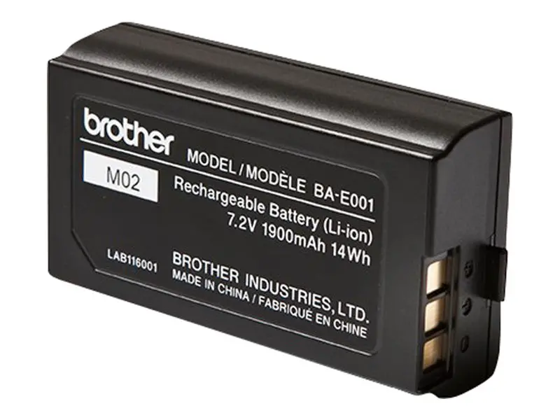 Батерия, Brother Rechargeable Li-Ion battery