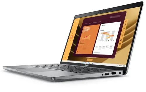 Лаптоп, Dell Latitude 5450, Intel Core Ultra 7 155U (12 MB cache, 12 cores, up to 4.8 GHz), 14.0" FHD (1920x1080) AG,4G, 16 GB, DDR5, 5600 MT/s, 512 GB, SSD PCIe M.2, Intel Graphics, FHD IR Cam and Mic, Wi-Fi 6E, FPR, Backlit Kb, Win 11 Pro, 3Y PS - image 2