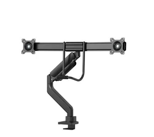 Стойка, Neomounts Screen Desk Mount 2 screens (topfix clamp & grommet) for 2 Monitor Screens, Black