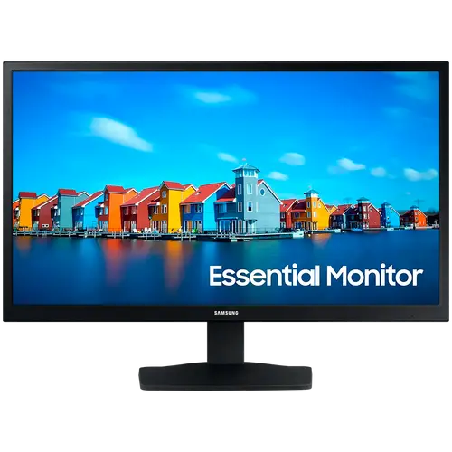 Monitor LED Samsung LS24A336NHUXEN S33A, 24" FHD FLAT 16:9 (1920x1080) VA 60Hz, 250 cd/㎡, 3000:1, 5ms, 178/178, 1xVGA 1xHDMI, Tilt, VESA 75x75, 2Y