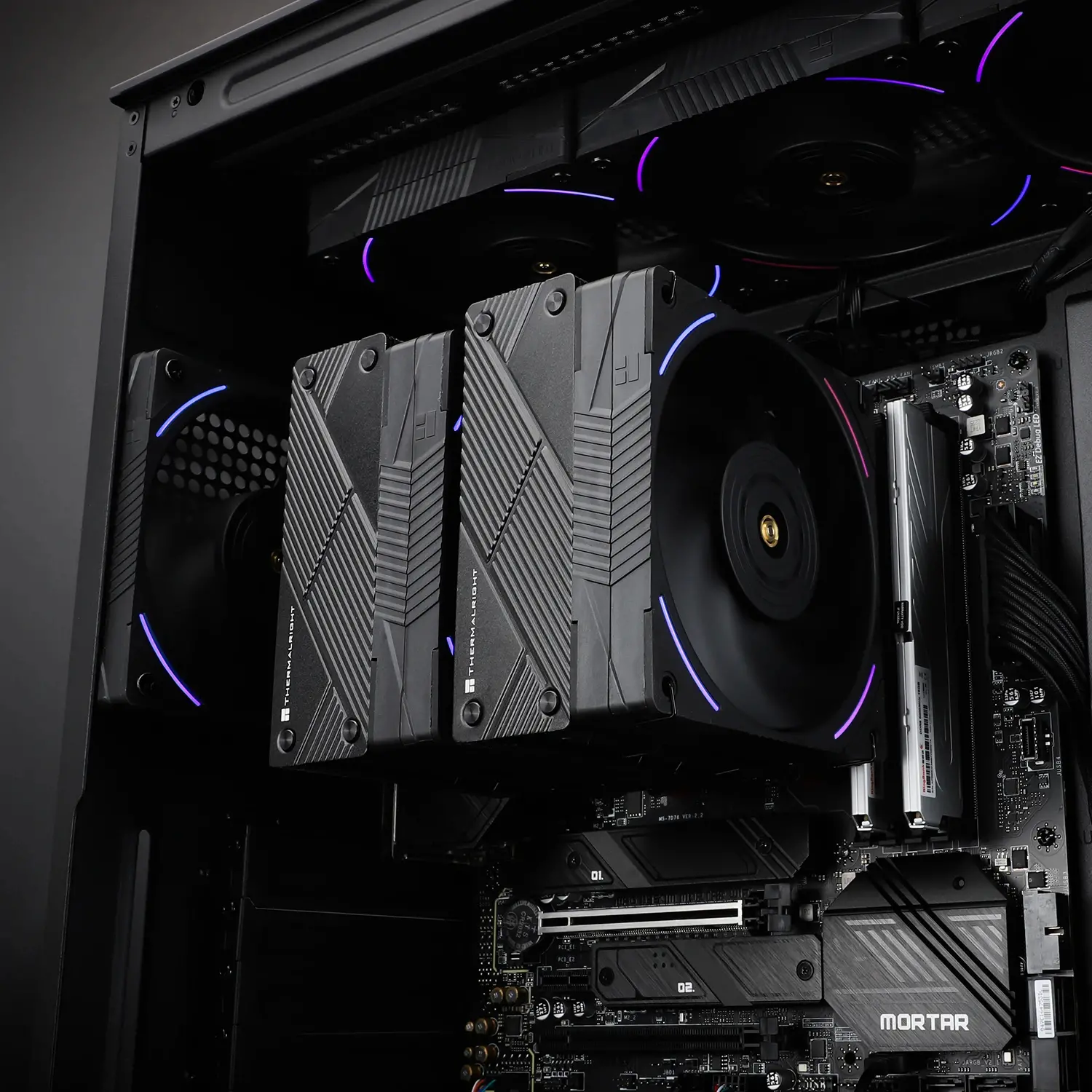 Thermalright ψύκτρα CPU Phantom Spirit 120 EVO A-RGB - διπλού πύργου - LGA1851/LGA1700/AM5 - image 8