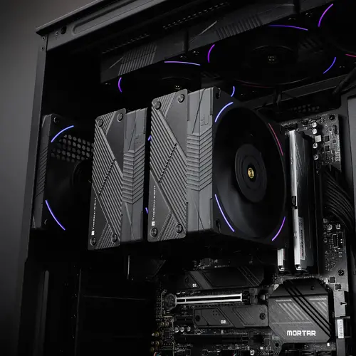 Thermalright cooler CPU Phantom Spirit 120 EVO A-RGB - turn dublu - LGA1851/LGA1700/AM5 - 9