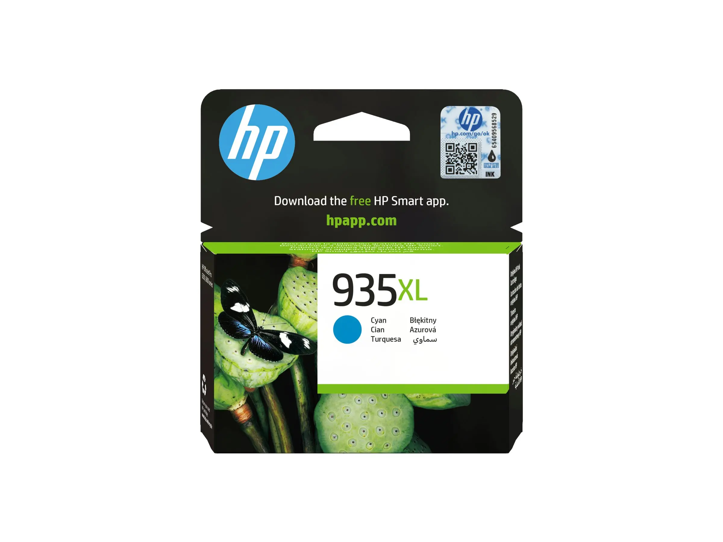 HP 935XL original ink cartridge cyan high capacity 825 pages 1-pack