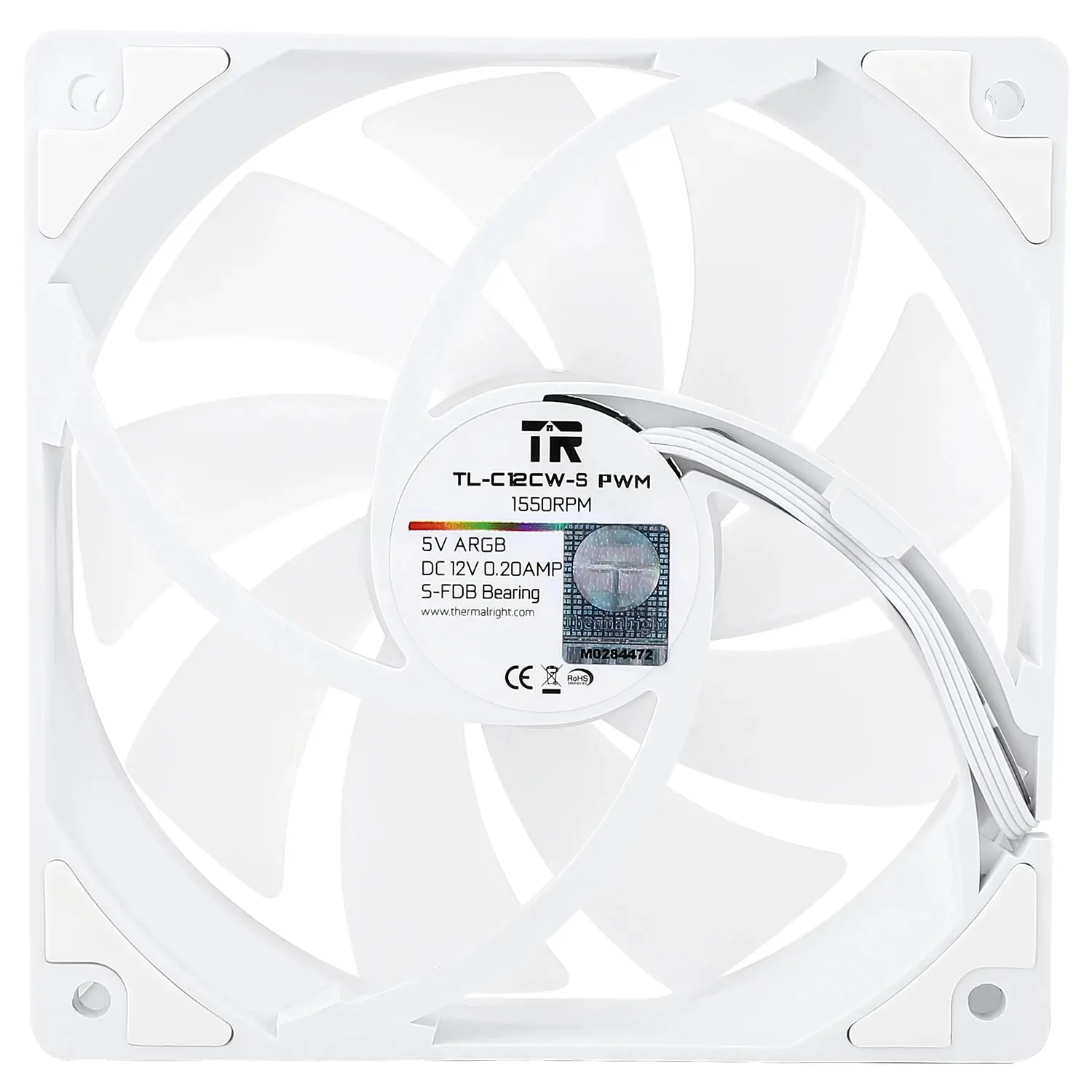 Thermalright вентилатор Fan 120mm - TL-C12CW-S - aRGB - image 6