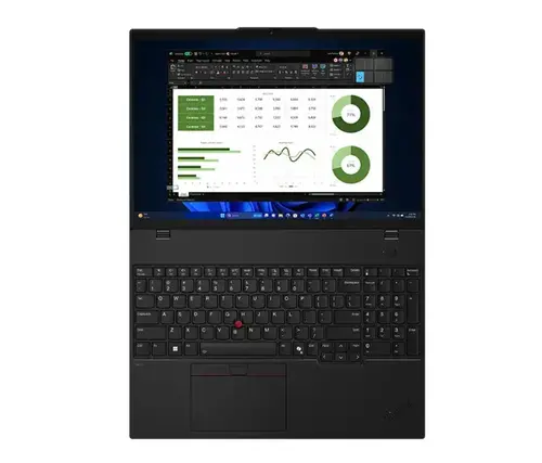 Лаптоп, Lenovo ThinkPad L16 G1 Intel Core Ultra 5 125U (up to 4.3GHz, 12MB), 16GB DDR5-5600, 512GB SSD, 16" WUXGA (1920x1200) IPS AG, Intel Graphics, 5MP&IR Cam, Backlit KB, Black, WLAN, BT, 3cell, SCR, FPR, Win11Pro, 3Y Onsite - image 2