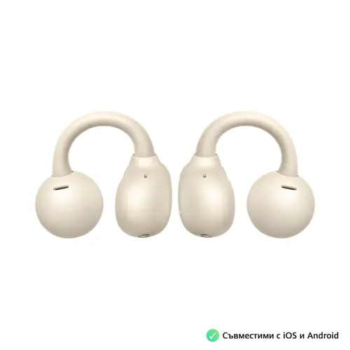 Слушалки, Huawei FreeClip Dove-T00 Beige, Bluetooth 5.3, 20Hz - 20 KHz, 55mAh - image 1
