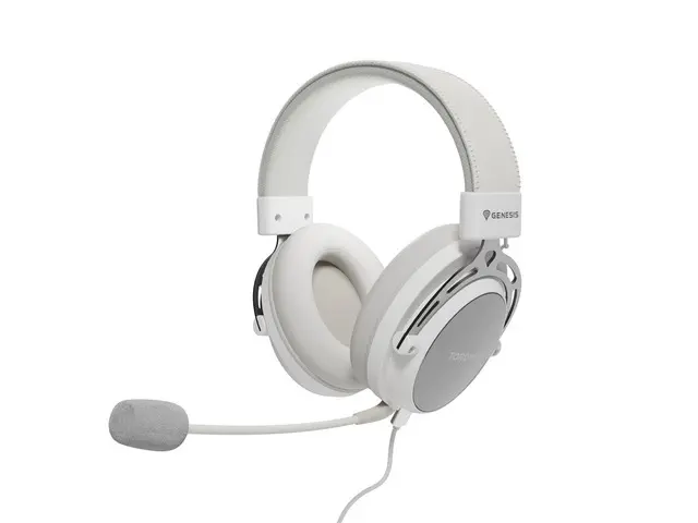 Ακουστικά, Genesis Headset Toron 301 Με Μικρόφωνο, Λευκό