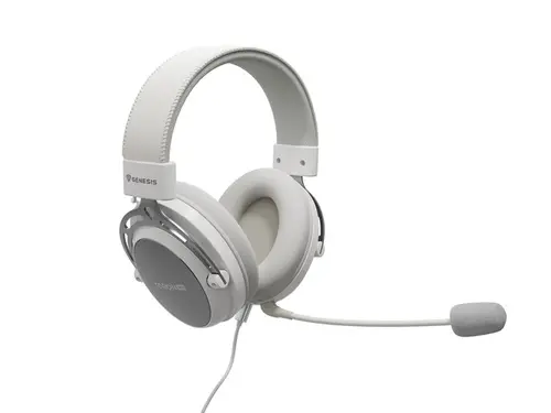 Căști, Genesis Headset Toron 301 Cu Microfon, Alb - 2