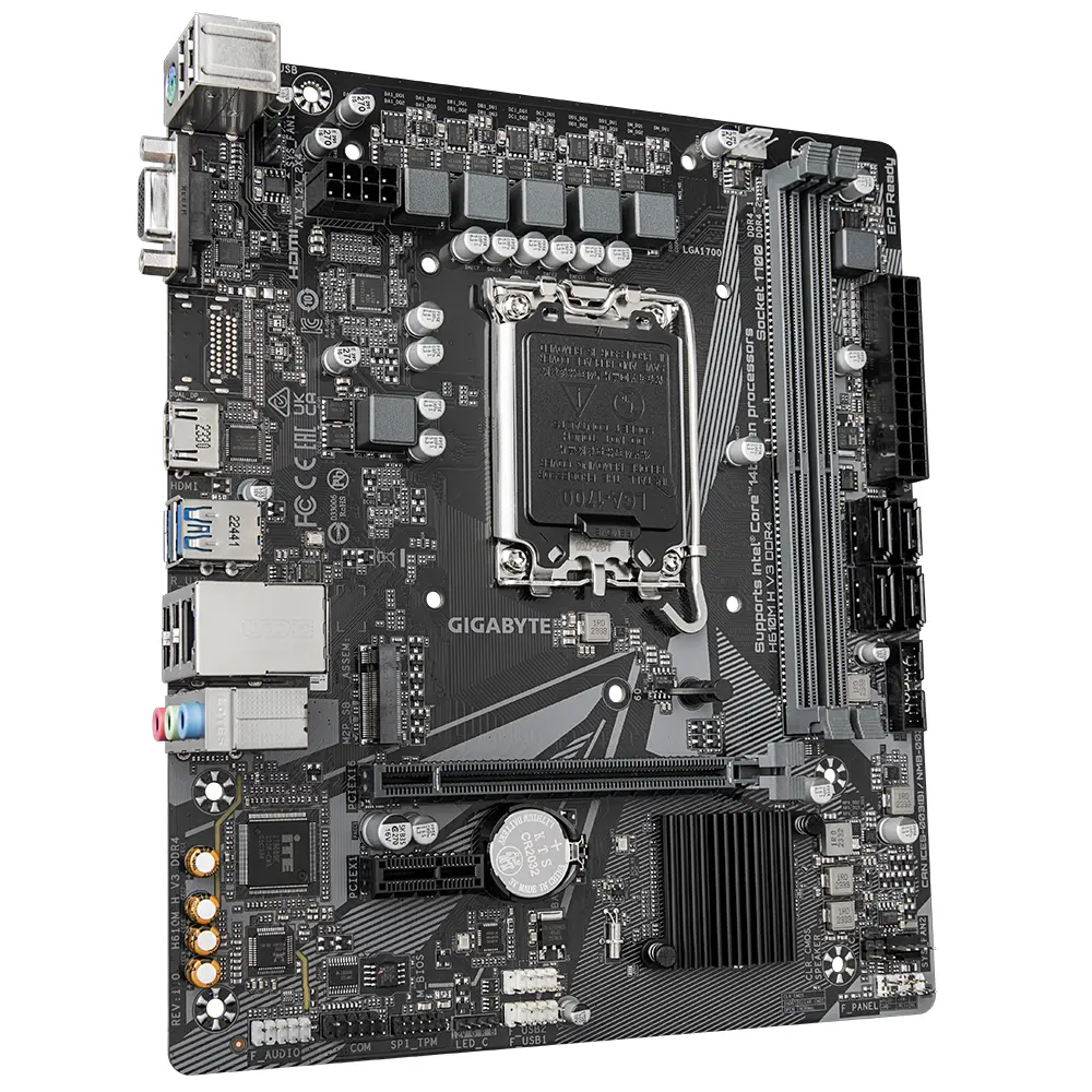 Μητρική πλακέτα GIGABYTE H610M H V3 - image 1