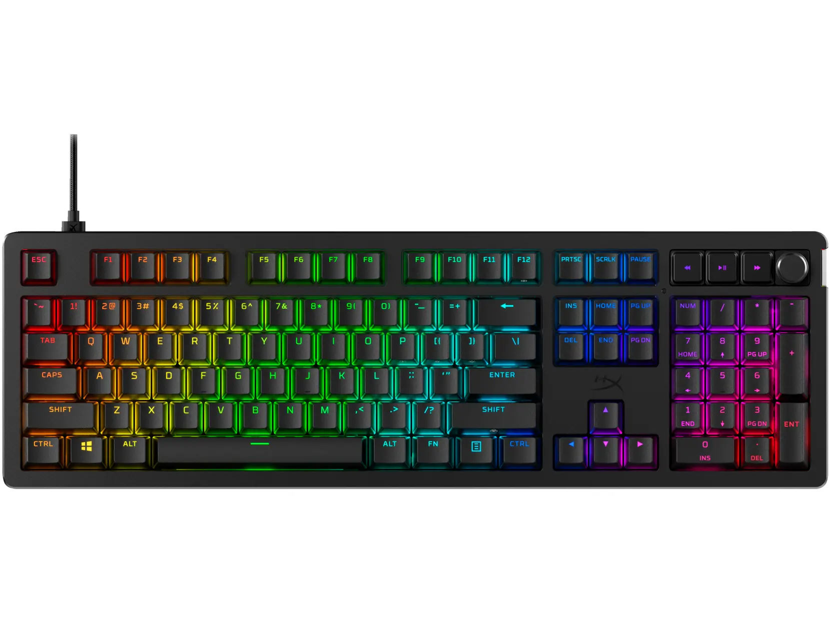 Gaming πληκτρολόγιο HyperX Alloy Rise