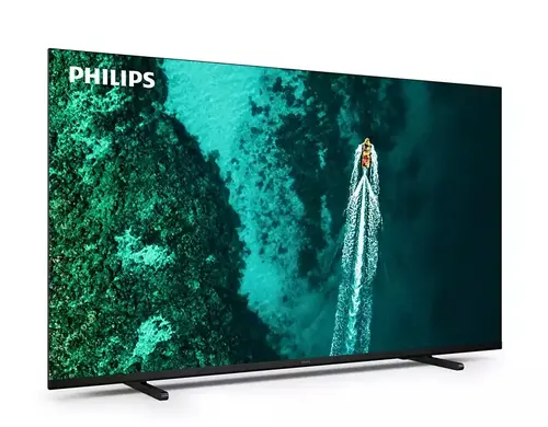 Телевизор, Philips 50PUS7409/12, 50" 4K UHD LED, 3840x2160, DVB-T/T2/T2-HD/C/S/S2, 60Hz, Pixel Precise UHD, HDR+, Google TV, Dolby Atmos, VRR, 3*HDMI, 2*USB, 802.11ac, 20W RMS, Black - image 1