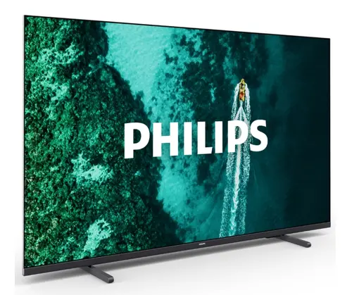 Телевизор, Philips 55PUS7409/12, 55" 4K UHD LED, 3840x2160, DVB-T/T2/T2-HD/C/S/S2, 60Hz, Pixel Precise UHD, HDR+, Google TV, Dolby Atmos, VRR, 3*HDMI, 2*USB, 802.11ac, 20W RMS, Black - image 1