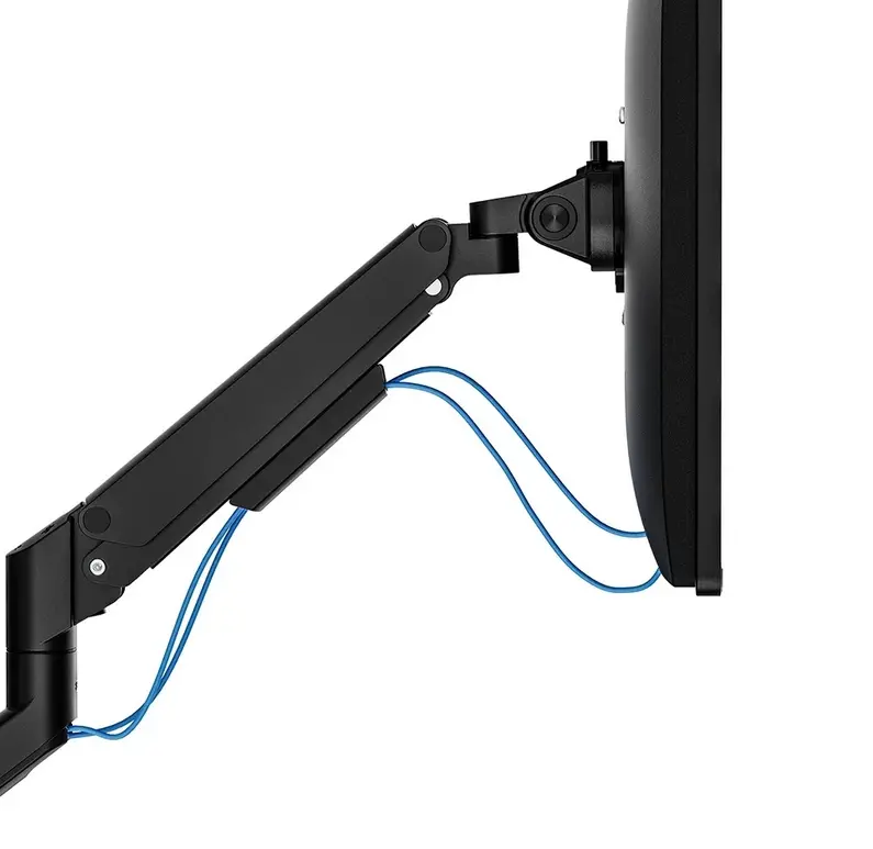 Стойка, Neomounts Next Slim Desk Mount, single display (topfix clamp & grommet) - image 10