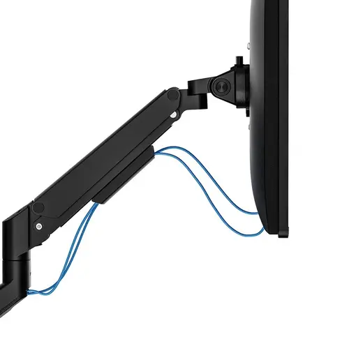 Стойка, Neomounts Next Slim Desk Mount, single display (topfix clamp & grommet) - image 10