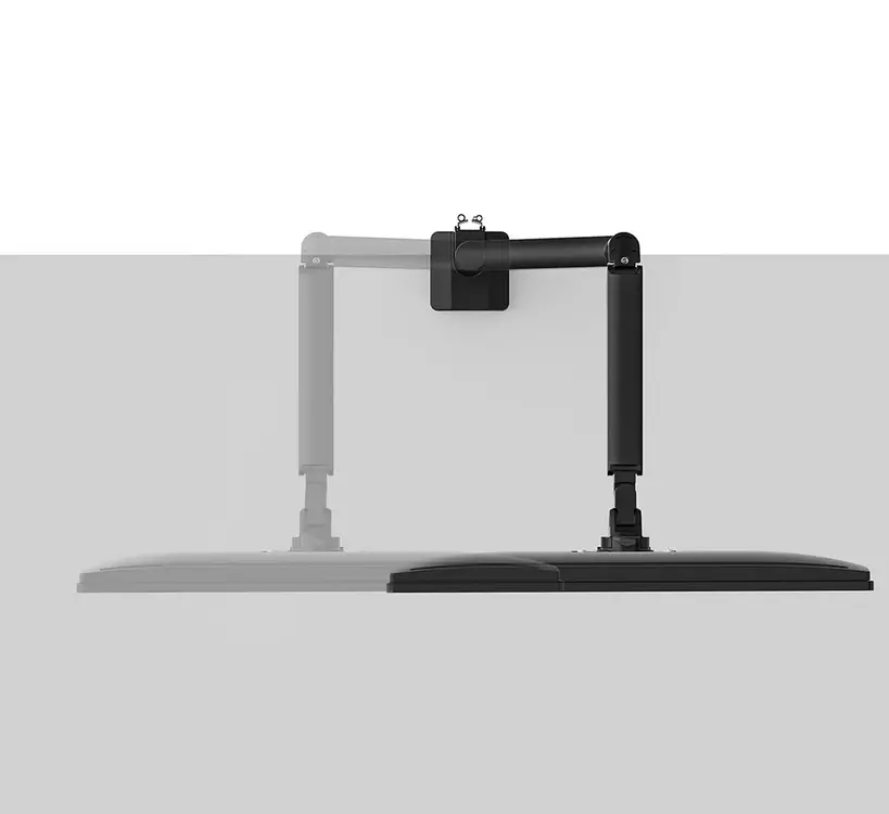Стойка, Neomounts Next Slim Desk Mount, single display (topfix clamp & grommet) - image 4