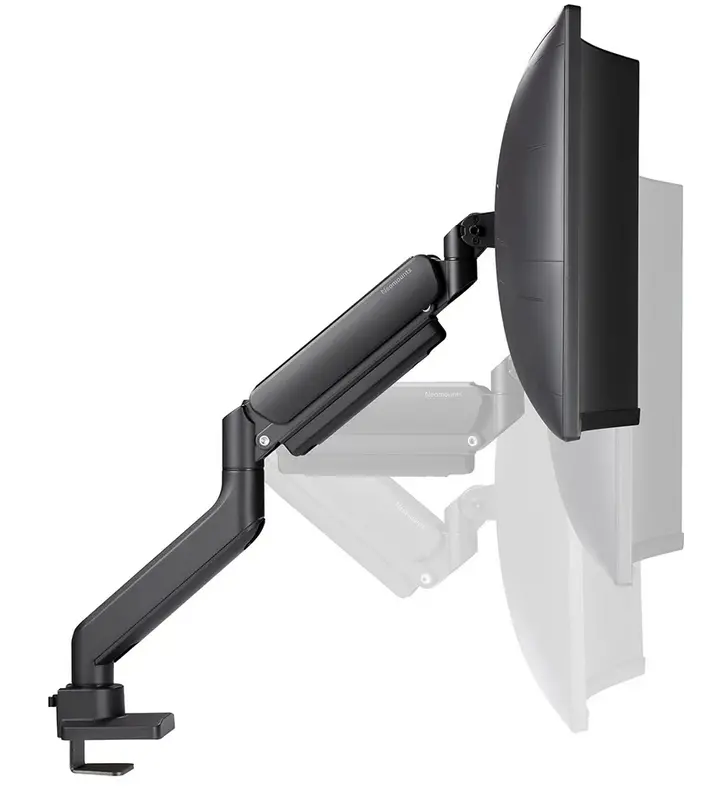 Βάση, Neomounts Next Core Desk Mount 1 Ultra Wide Curved screen (topfix clamp & grommet) - image 3
