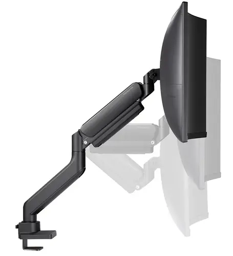 Стойка, Neomounts Next Core Desk Mount 1 Ultra Wide Curved screen (topfix clamp & grommet) - image 3
