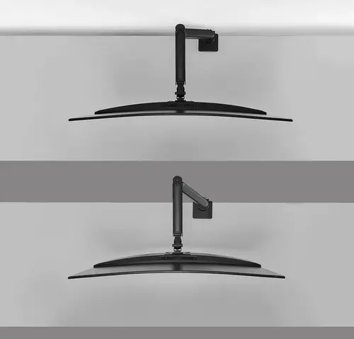 Стойка, Neomounts Next Core Desk Mount 1 Ultra Wide Curved screen (topfix clamp & grommet) - image 5