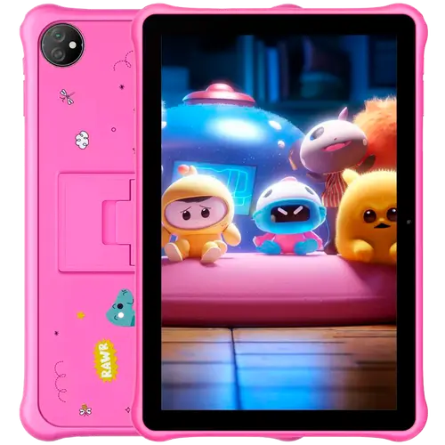 Blackview Tab 30 Kids 2GB/64GB, 10.1-inch HD+ 800x1280 IPS, Quad-core, 2MP Front/5MP Back Camera, Battery 5100mAh, Type-C, WiFi 6,  Android 13, SD card slot, Pink