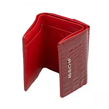 Дамски портфейл цвят червен ROSSI - image 3