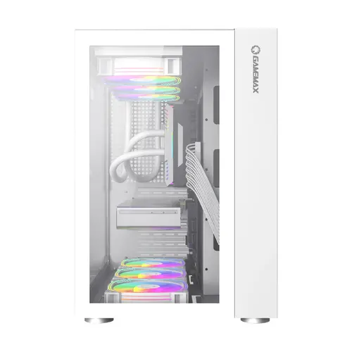 Gamemax кутия Case ATX - Infinity White - image 1
