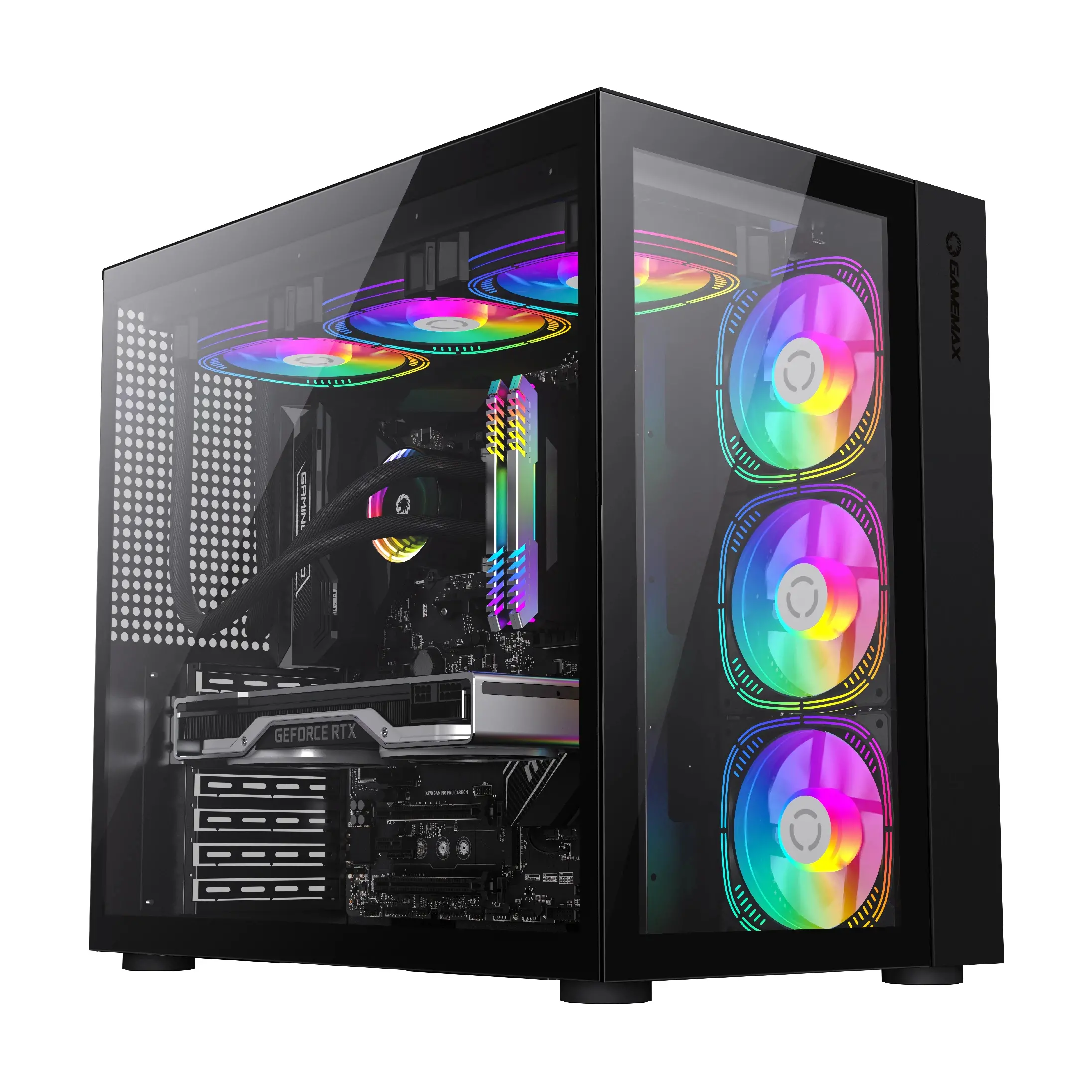 Gamemax carcasă Case ATX - Infinity Black