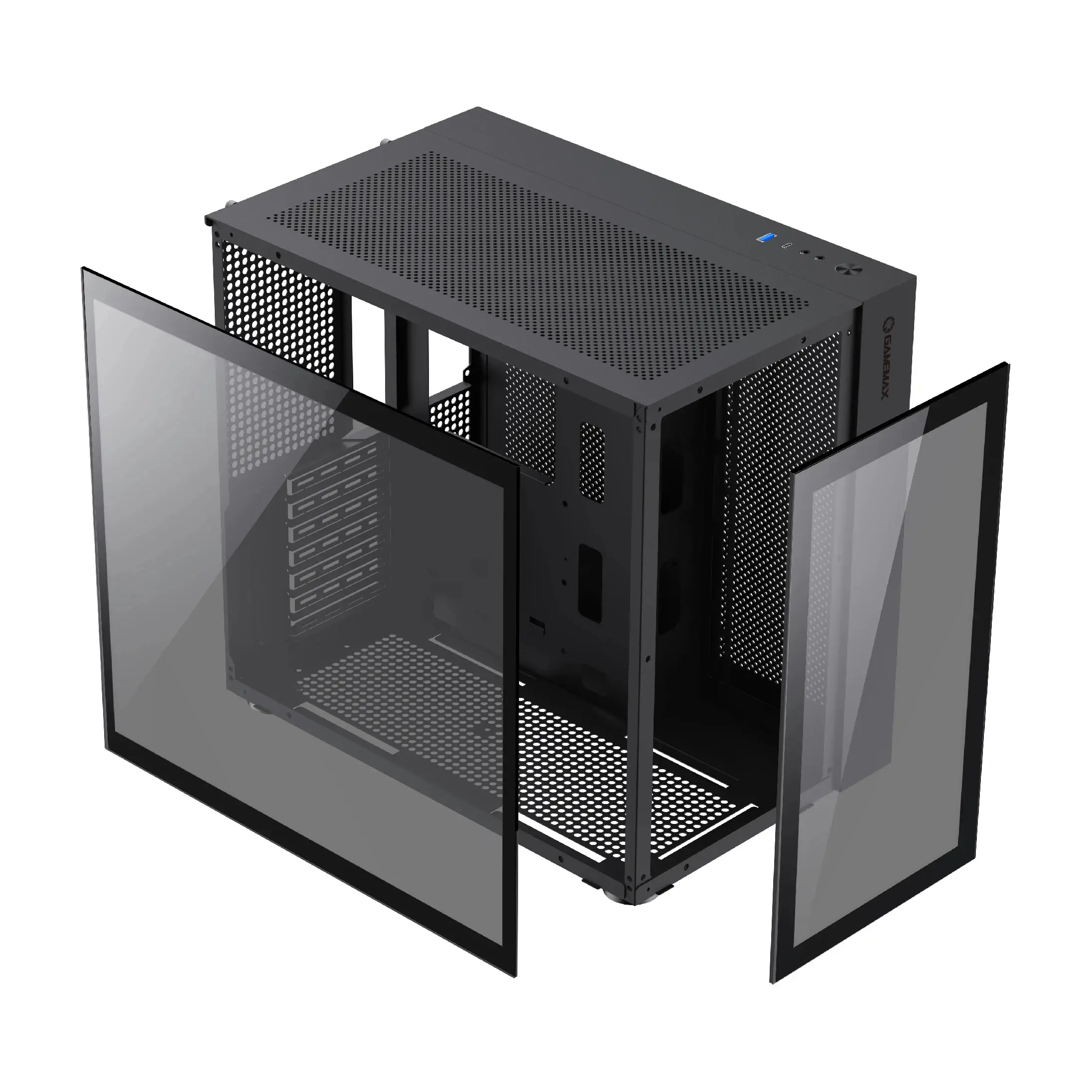 Gamemax кутия Case ATX - Infinity Black - image 17