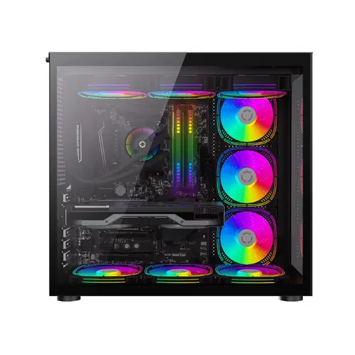 Gamemax кутия Case ATX - Infinity Black - image 3