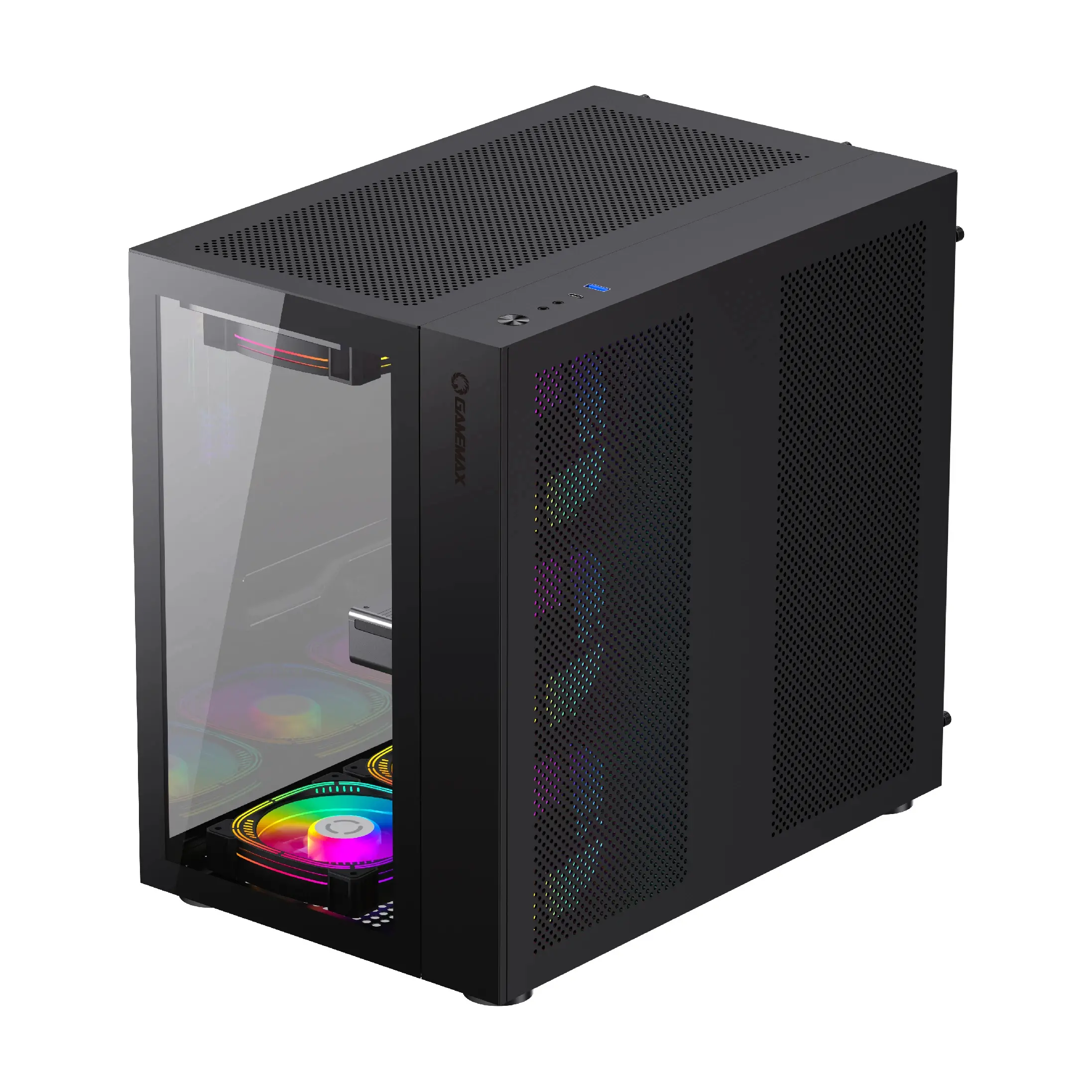 Gamemax кутия Case ATX - Infinity Black - image 4