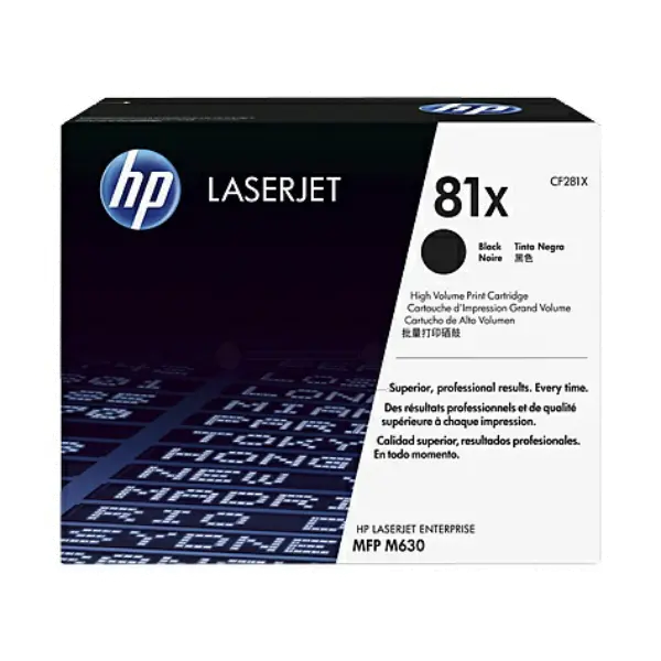 КАСЕТА ЗА HP LaserJet Enterprise MFP M630 - HIGH CAPACITY - Black - /81X/ - PN CF281X - image 1