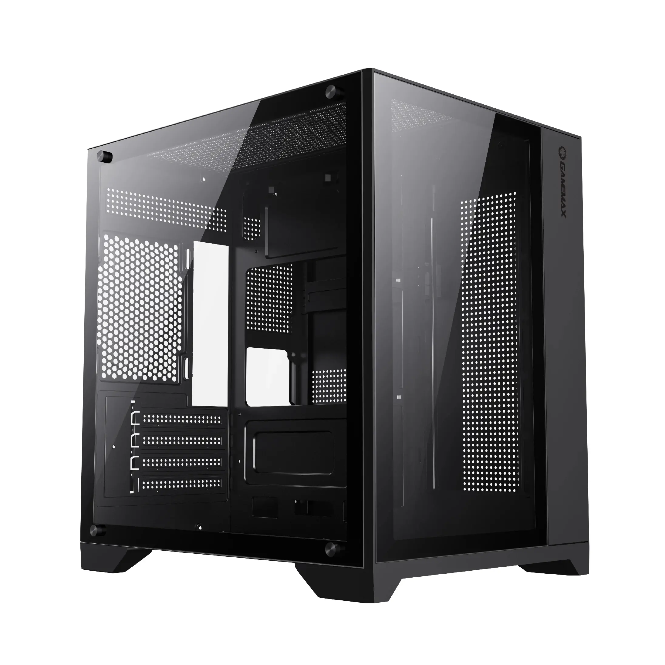 Gamemax кутия Case mATX - Infinity Mini Black - image 17