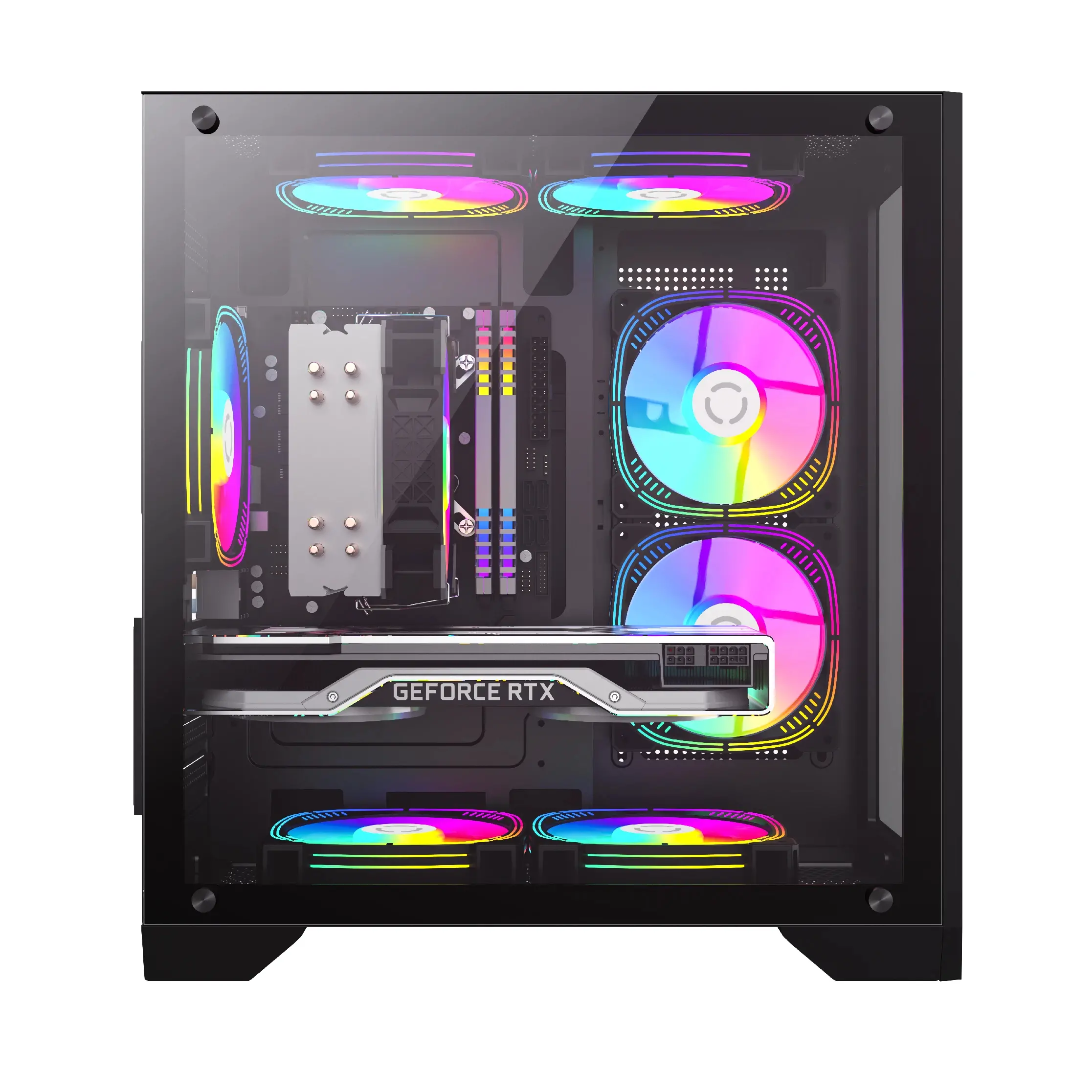 Gamemax кутия Case mATX - Infinity Mini Black - image 3