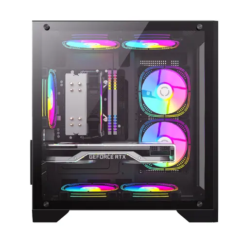 Gamemax κουτί Case mATX - Infinity Mini Μαύρο - 4