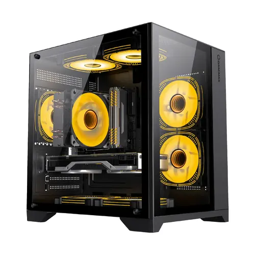 Gamemax кутия Case mATX - Infinity Mini Black - image 5