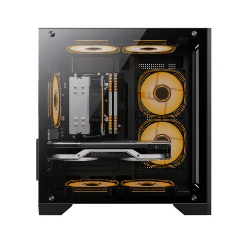 Gamemax кутия Case mATX - Infinity Mini Black - image 8