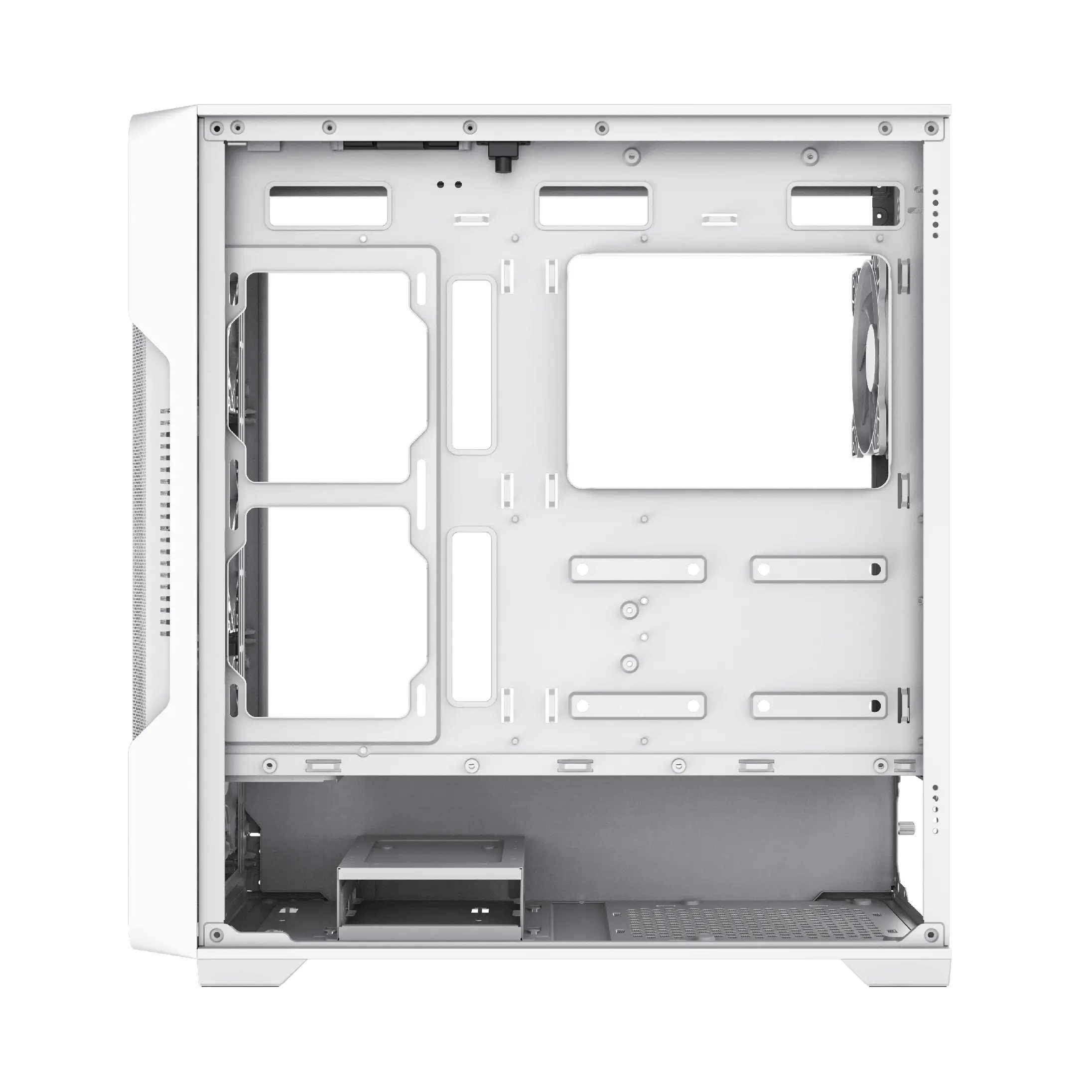 Gamemax кутия Case EATX - SIEGE White - Addressable RGB - image 11