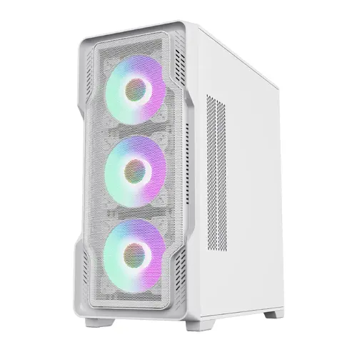 Gamemax кутия Case EATX - SIEGE White - Addressable RGB - image 2