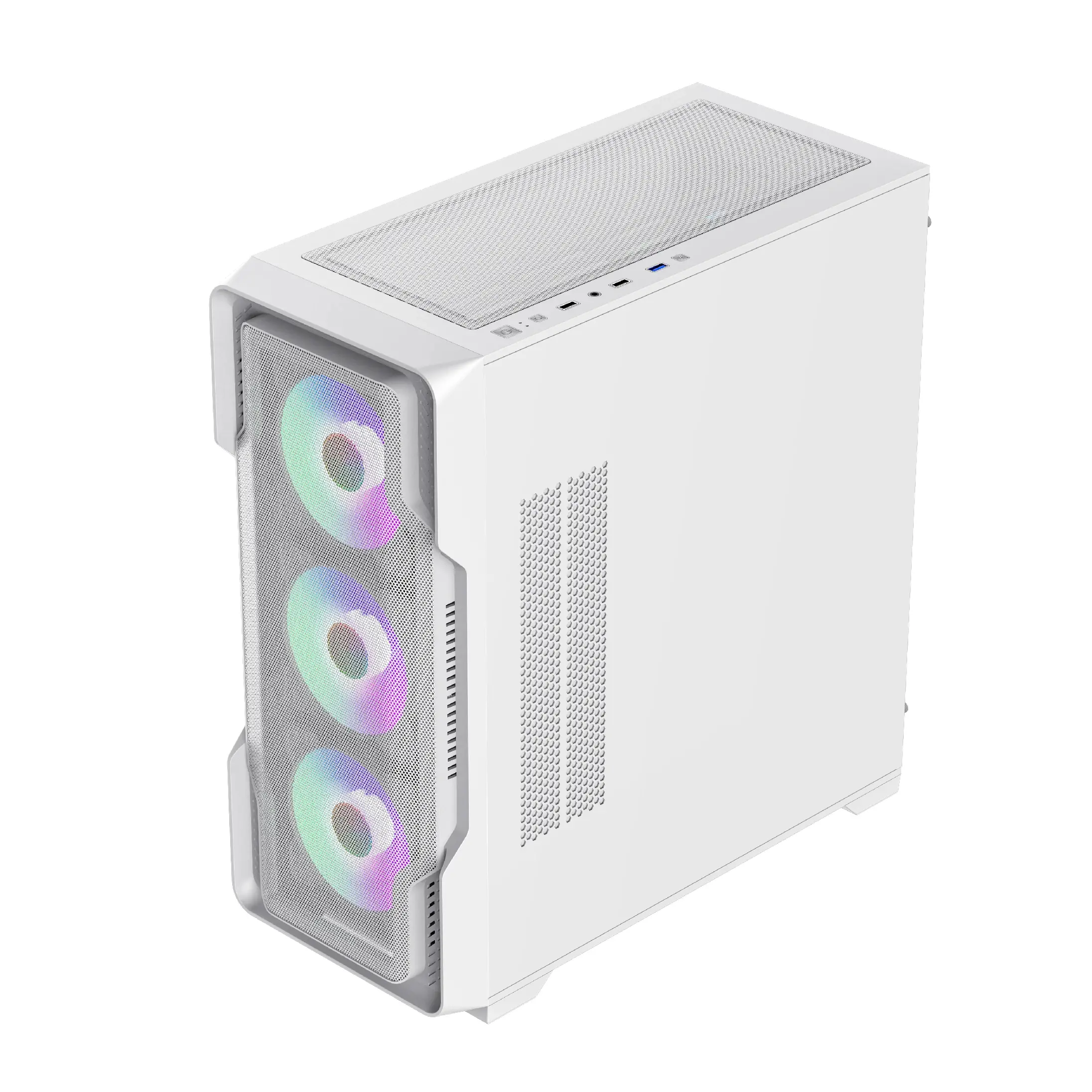 Gamemax кутия Case EATX - SIEGE White - Addressable RGB - image 4