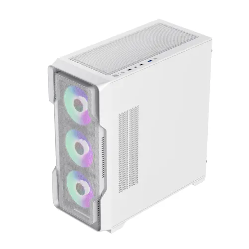 Gamemax кутия Case EATX - SIEGE White - Addressable RGB - image 4