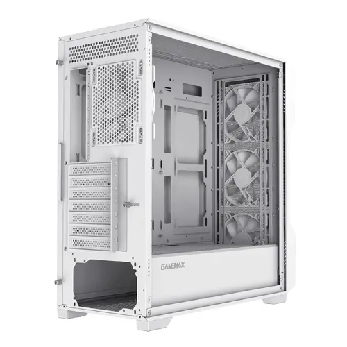 Gamemax кутия Case EATX - SIEGE White - Addressable RGB - image 8