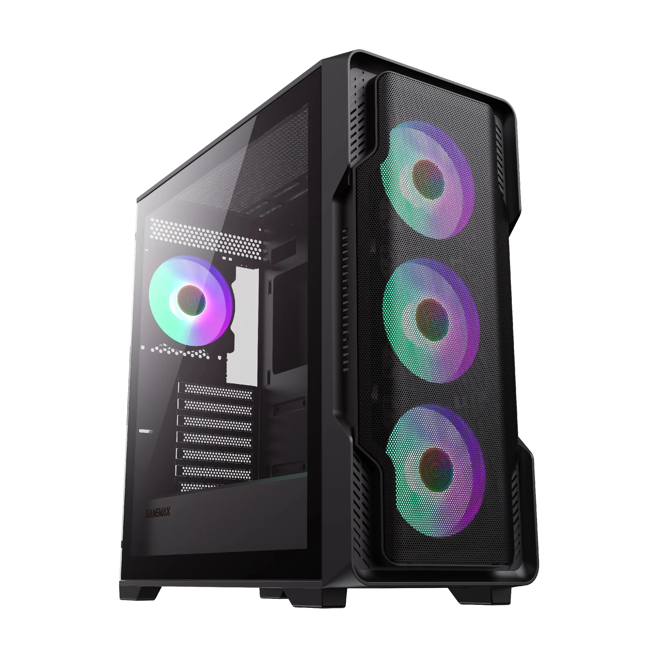 Gamemax кутия Case EATX - SIEGE Black - Addressable RGB - image 1