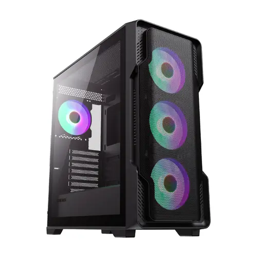 Gamemax кутия Case EATX - SIEGE Black - Addressable RGB - image 1