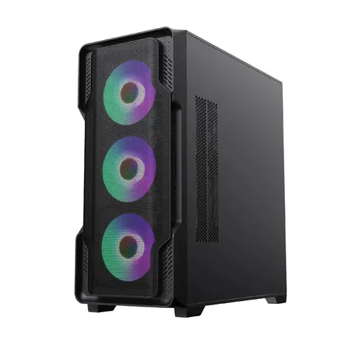 Gamemax кутия Case EATX - SIEGE Black - Addressable RGB - image 3