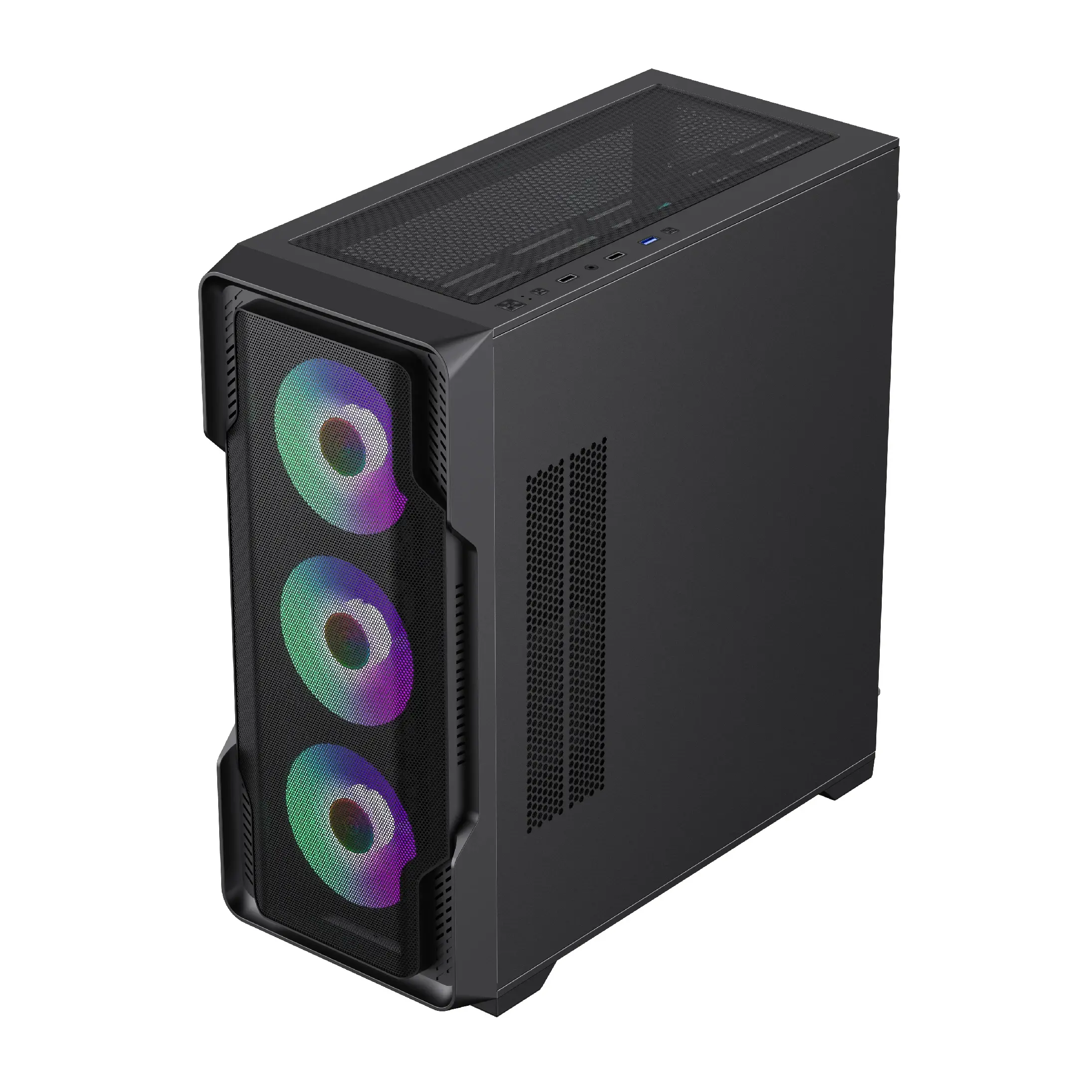 Gamemax кутия Case EATX - SIEGE Black - Addressable RGB - image 5