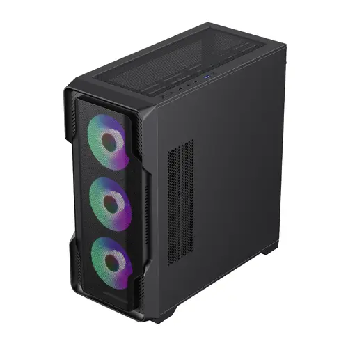 Gamemax кутия Case EATX - SIEGE Black - Addressable RGB - image 5