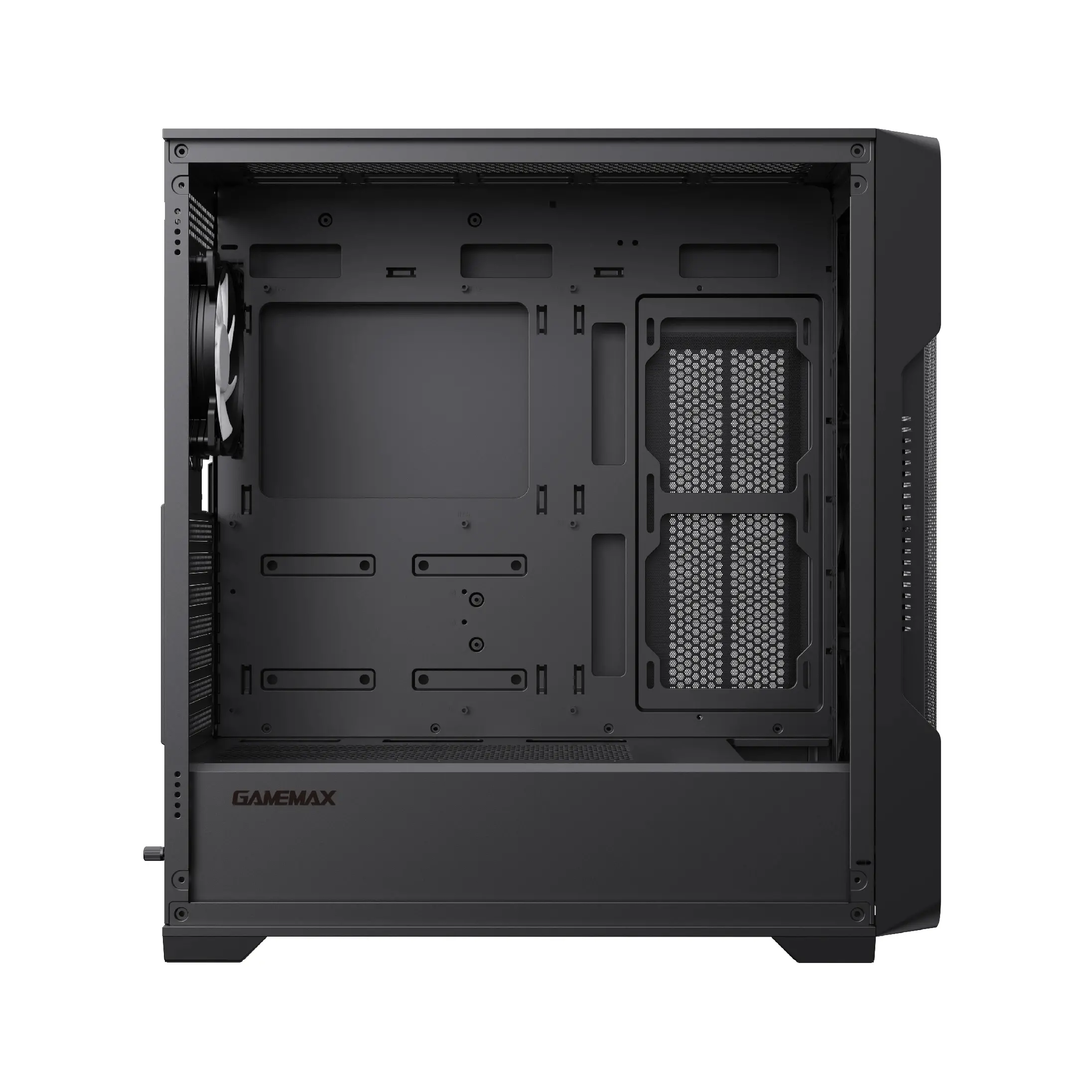 Gamemax кутия Case EATX - SIEGE Black - Addressable RGB - image 8