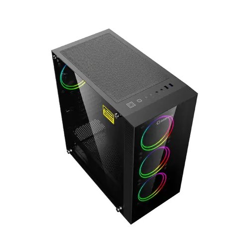 Gamemax κουτί Case EATX - Draco XD - Addressable RGB - 4