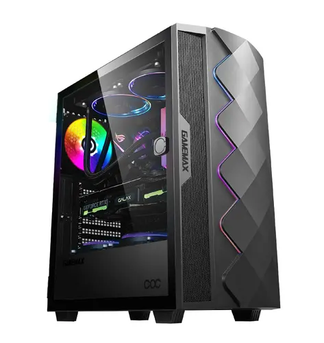 Gamemax кутия Case EATX - Diamond COC Black - Addressable RGB - image 15