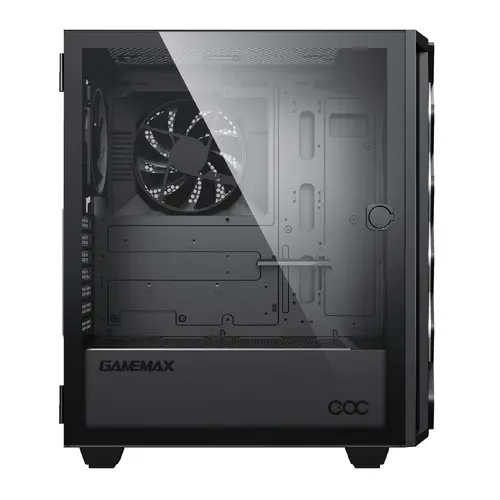 Gamemax кутия Case EATX - Diamond COC Black - Addressable RGB - image 5
