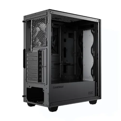 Gamemax кутия Case EATX - Diamond COC Black - Addressable RGB - image 8